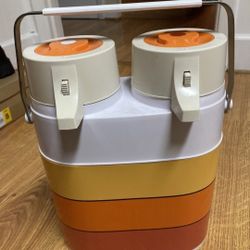 Thermos Dispenser-dual With Case 