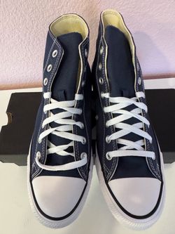 New CONVERSE Chuck Taylor All Star navy high top US men size 9.5 US women size 11.5