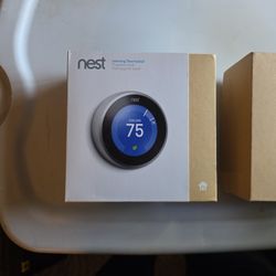 Nest Smart Learning Thermostats Heat/AC