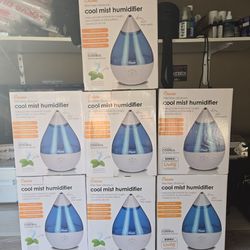Crane Cool Mist Humidifier New $18 Each Firm Price ( Pick Up In Ontario)