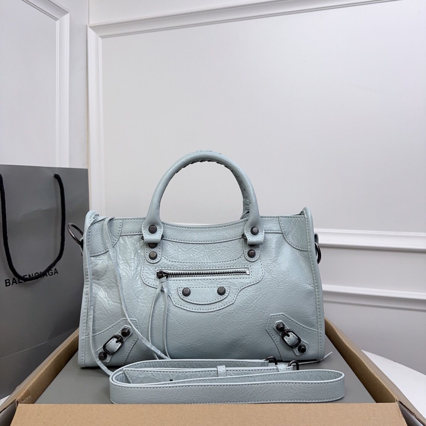 A classic women's handbag
