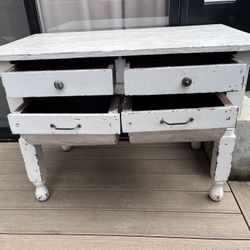 Antique Bakers Table 