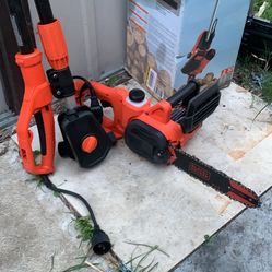 Black And Decker Corded Polesaw 