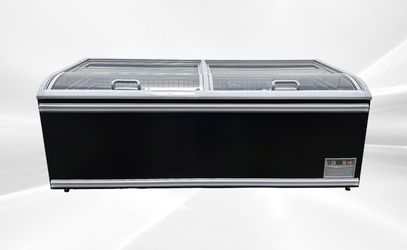 NSF 83 inches Combined Island Freezer Showcase HN21A-U