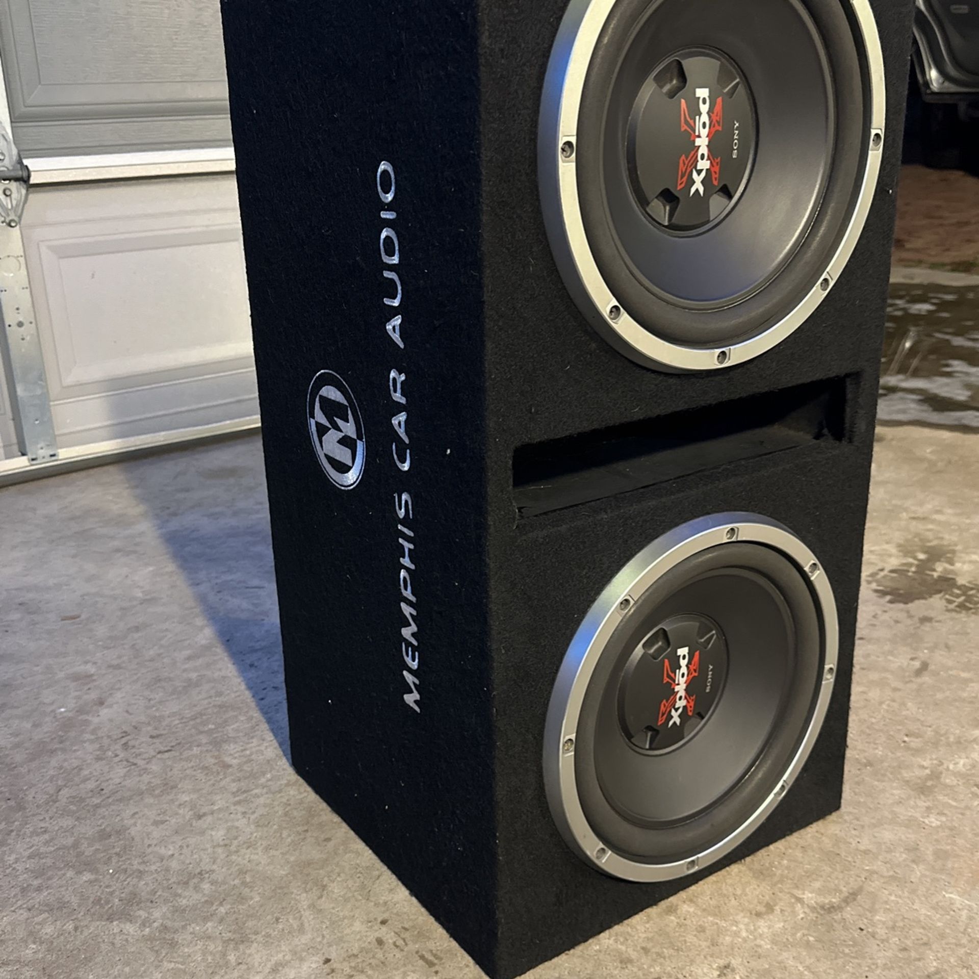 Memphis Car Audio Box 12” Sub for Sale in Houston, TX OfferUp