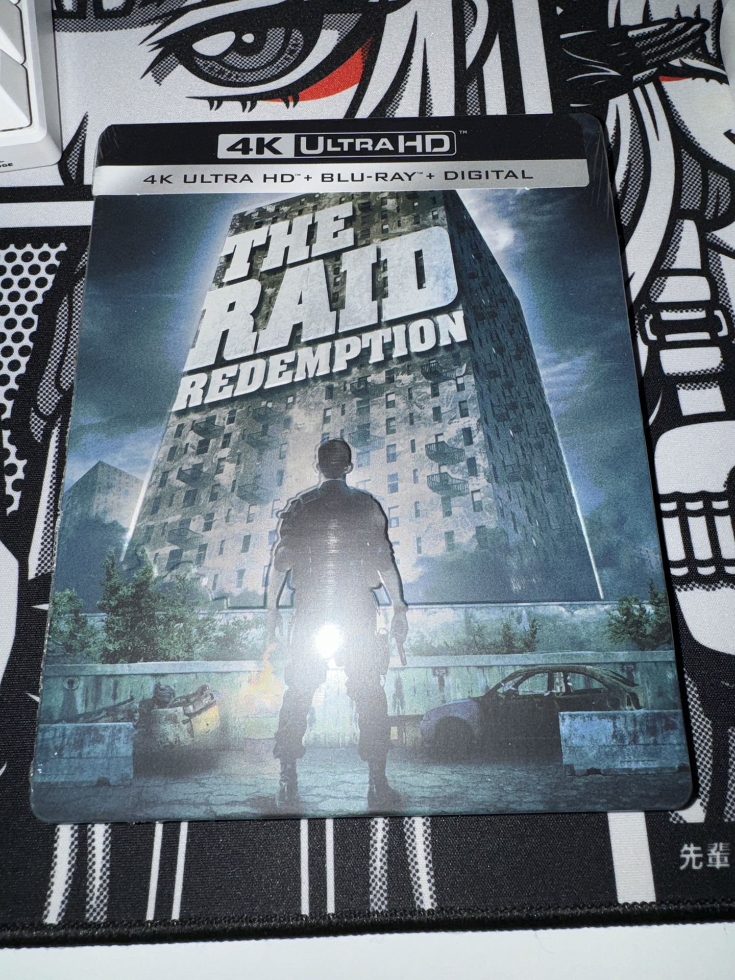 The Raid Redemption 4K Blu Ray Steelbook 