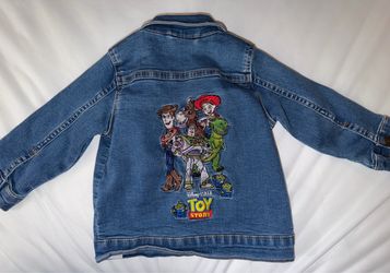DISNEY x PIXAR Toy Story 25th Anniversary Unisex Denim Trucker Jacket 12-18 mths