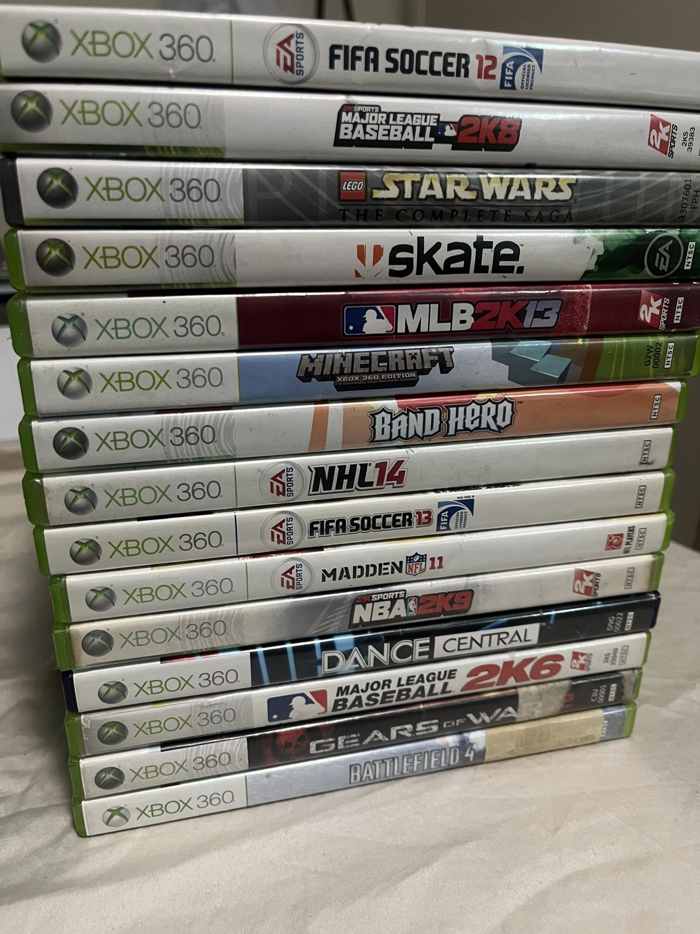A47 🎮 Xbox 360 Game Lot $9 EA – Sports, Action & Family Favorites – Playable Condition . . . . . . . . . . . . . . . . . . . . . . . . . . . . . . . 