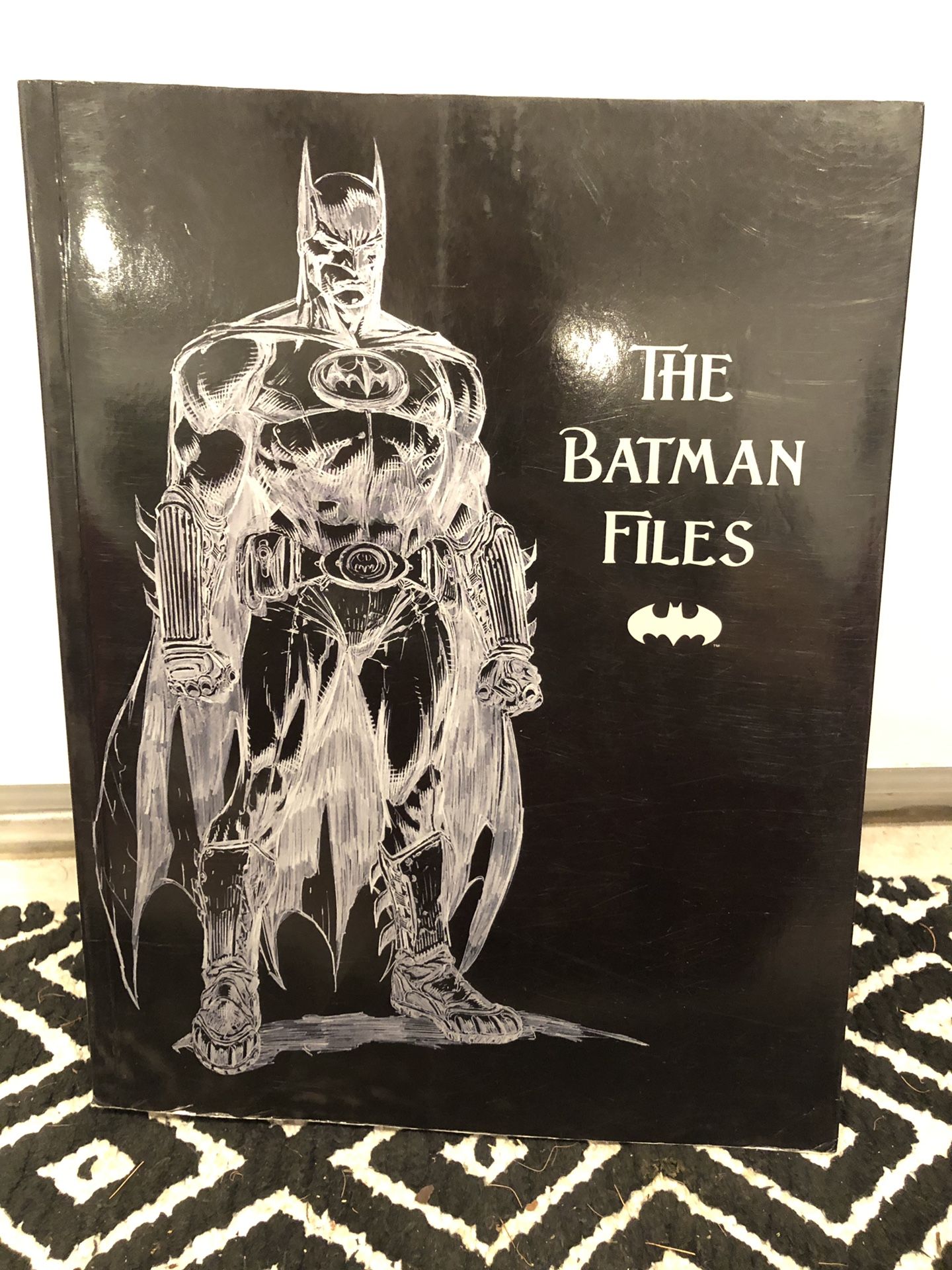 Batman Files book with Pictures