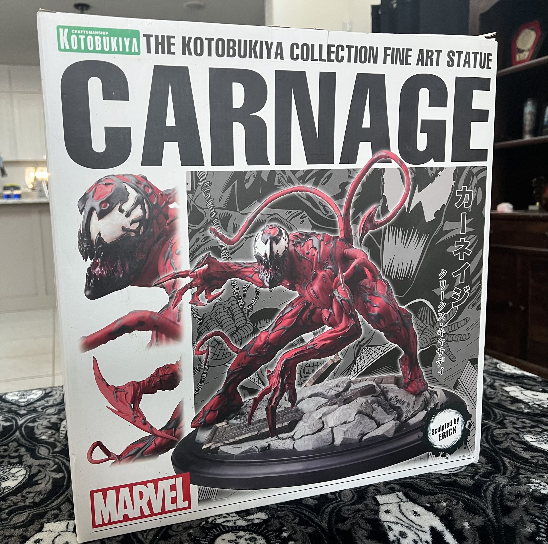 Marvel Comics Carnage Statue!