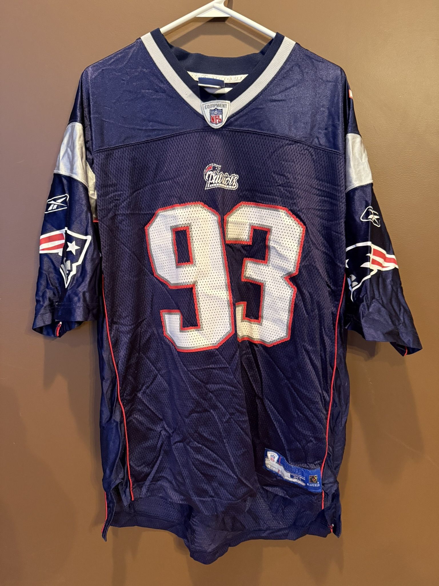 Vintage Reebok New England Patriots Nfl Jersey Sz Men’s XL
