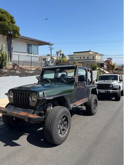 1998 Jeep Wrangler TJ SE – 4-Cylinder, Automatic, A/C, Full Doors