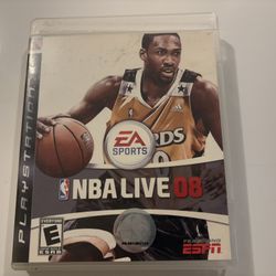 NBA Live 08 PS3 
