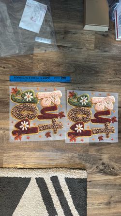 Iron on patches