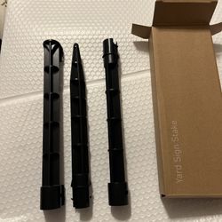 New Lot Of 2 Simplisafe Home Security Alarm Yard Sign Stake Only