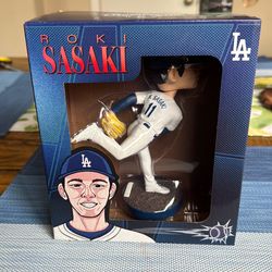 Roki Sasaki Dodgers Bobblehead – 4/25/26 Giveaway – Limited Stadium Exclusive