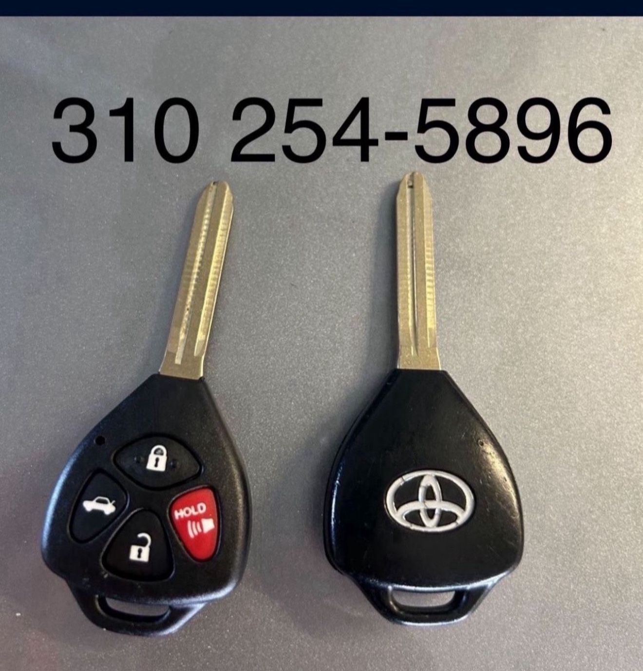 Keys for Toyota And scion Llaves Y Controles Cut And Programmed 