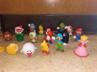 Super Mario Character Figure Collection Set