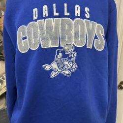 Nike Dallas Cowboys Sweatshirt - Blue, Size XL