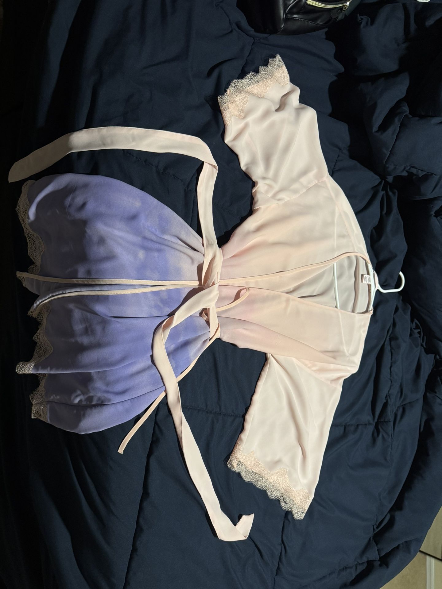 Victoria Secret pink and purple robe