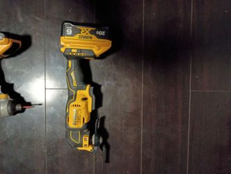DeWalt 20V XR Brushless Oscillating ATOMIC Multi-Tool, AND DEWALT 20V IMPACT DRIVER