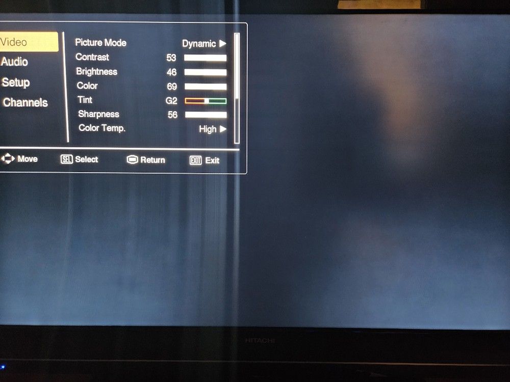 Large Flat-Screen TV