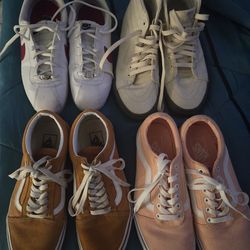 Vans and Nike women sneakers