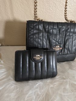 Coach Purse with matching Wallet 