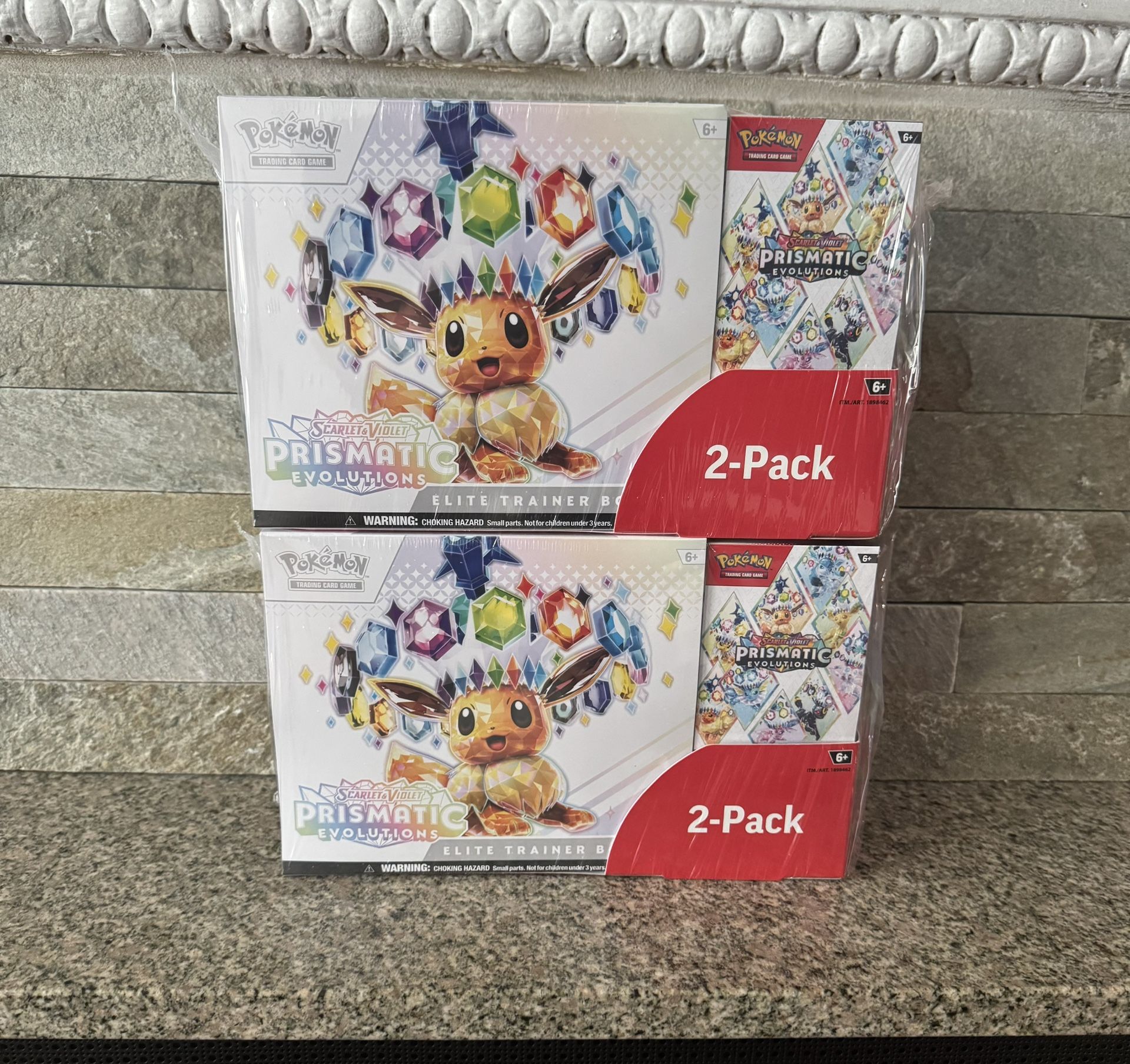 Pokemon Prismatic Evolutions Elite Trainer Box + Booster Bundle