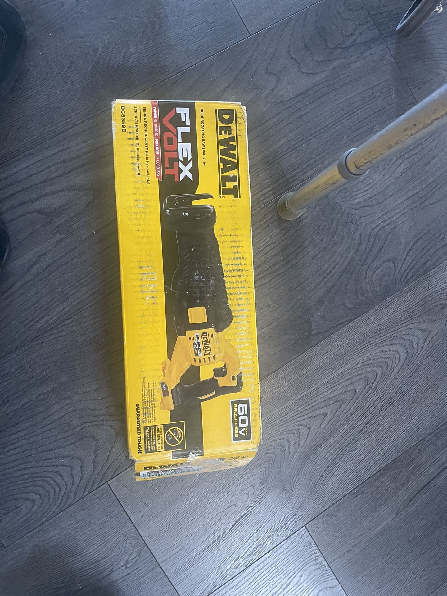 Dewalt 60v Max Brushless Reciprocating Saw Tool Only New Open Box