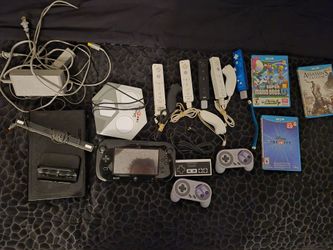 Nintendo Wii U Console Bundle with Games and Accessories