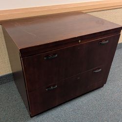Free Solid Wood Filing Cabinet