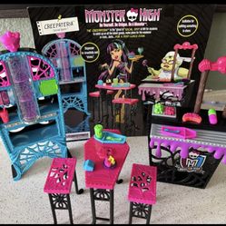 Monster High Creepateria Social Spots Set