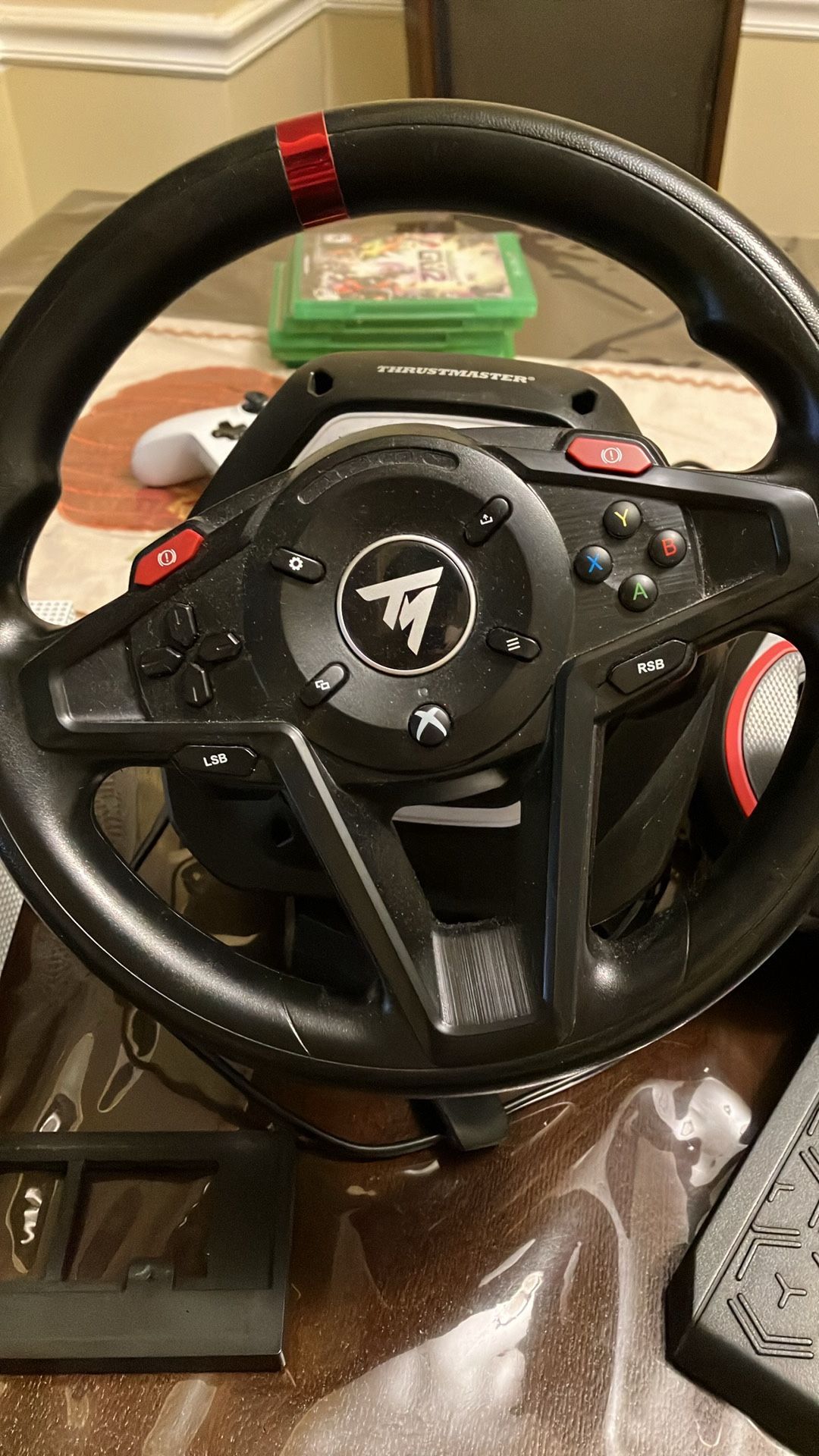 thrustmaster steering wheel for xbox
