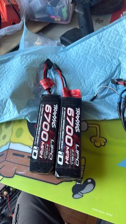 Traxxas 4s 6700mah (x2)