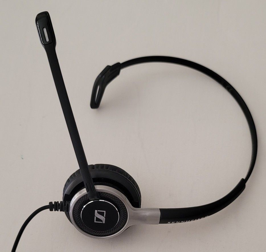 Sennheiser Century SC 630 USB ML Monaural Headset Skype Zoom Headphones Call Mic