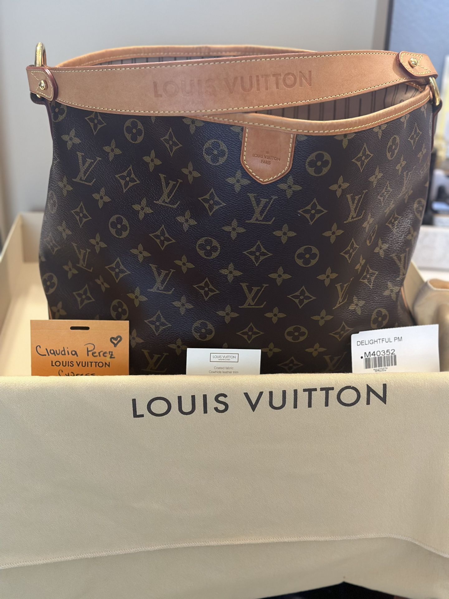 Louis Vuitton Delightful PM - Authentic 