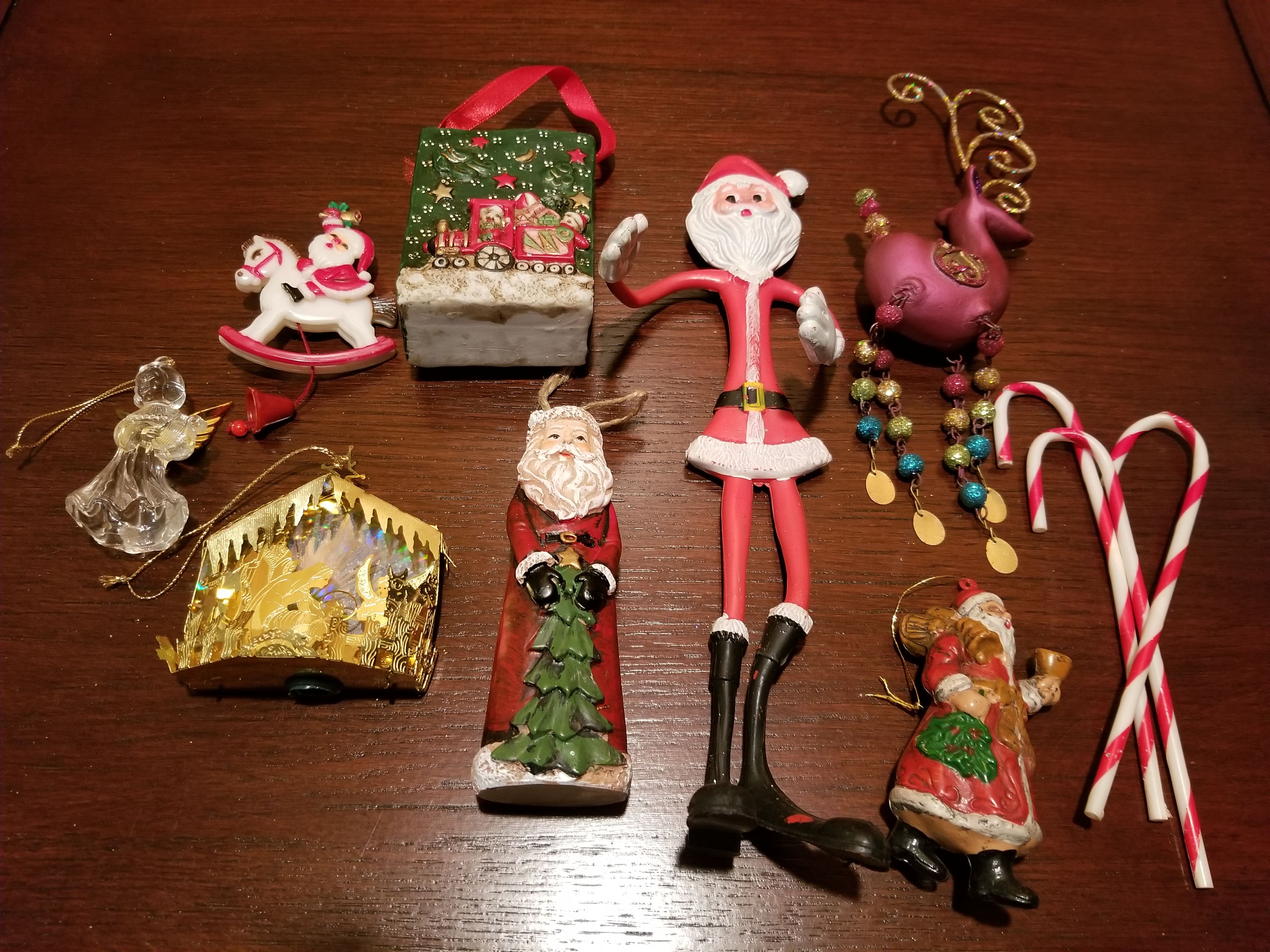 Assorted ornaments
