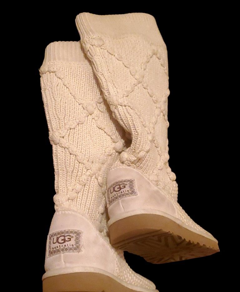 Ugg Australia Argyle knit footwear ⅞