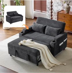 Sofa bed convertible loveseat