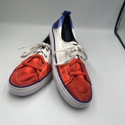 Sperry Popsicle Crest Sneakers Firecracker Shoes Women’s Size 9.5