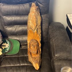 Jesus Wood Carving