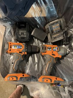 Ridgid Drill Driver Combination Set