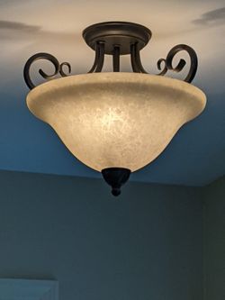 Light Fixture, Semi Flush Mount