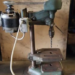 Power King Drill Press Bench Top Model 611