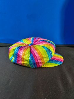 HENBRANDT
Multicolor Sequin Cap Hat