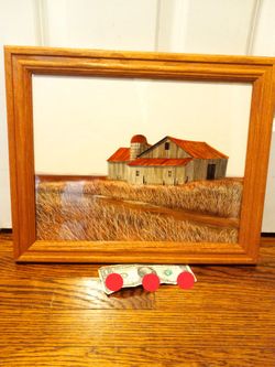 $150! Original Herbert Weintraub Barn Oil Painting