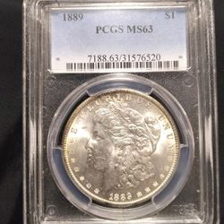 Morgan dollar PCGS MS 63🔥🔥