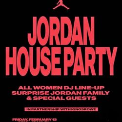 NBA All star Weekend Party’s Michael Jordan House Party 