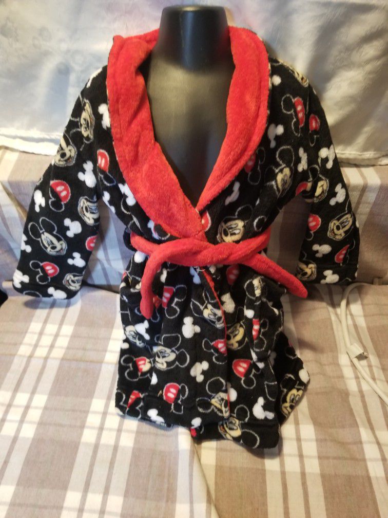 Kids Mickey Mouse Robe